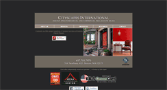 Desktop Screenshot of cityscapesboston.com